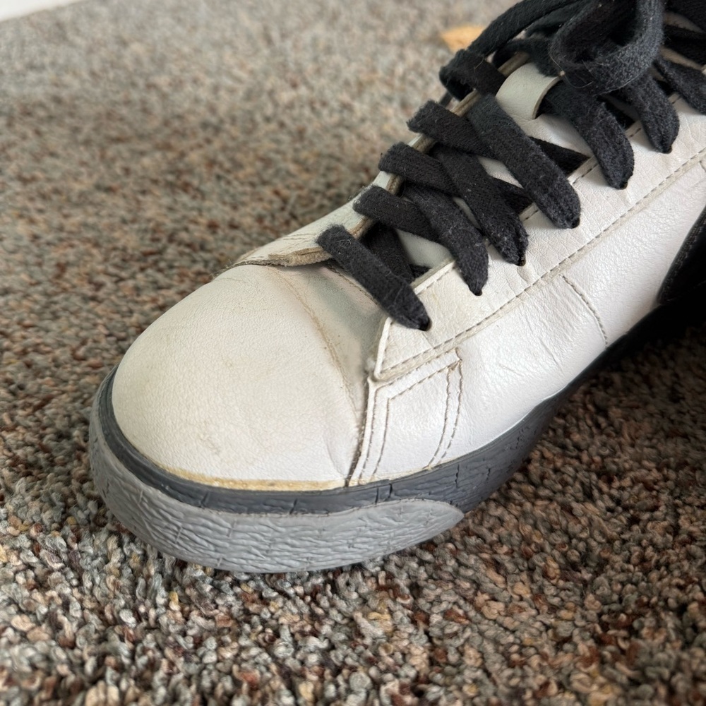 Nike Blazer Mid GS 'White Anthracite' (318705-105) size 6.5Y - Picture 12 of 16